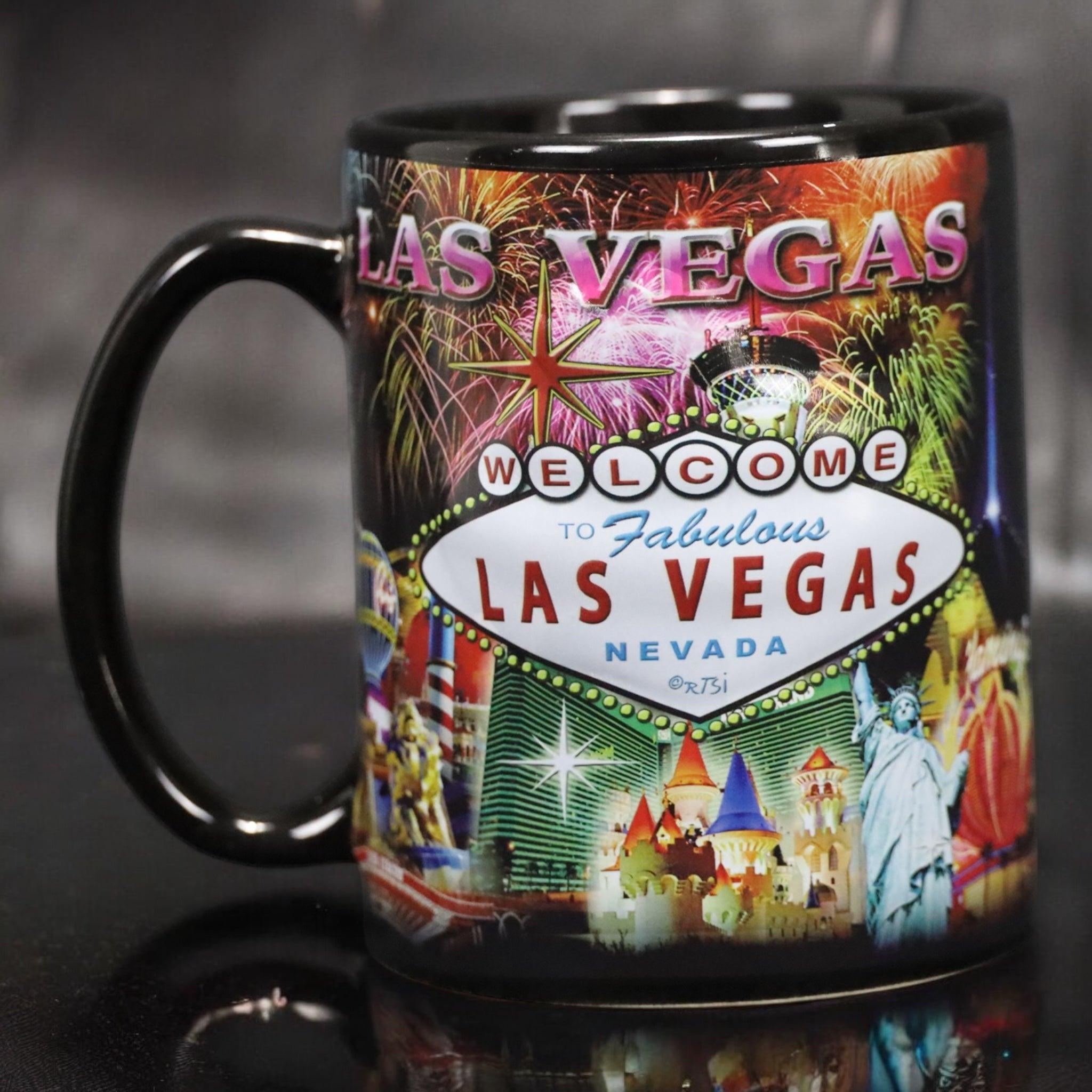 Las vegas FIREWORKS Mug, 1 Count (Pack of 1) 22oz