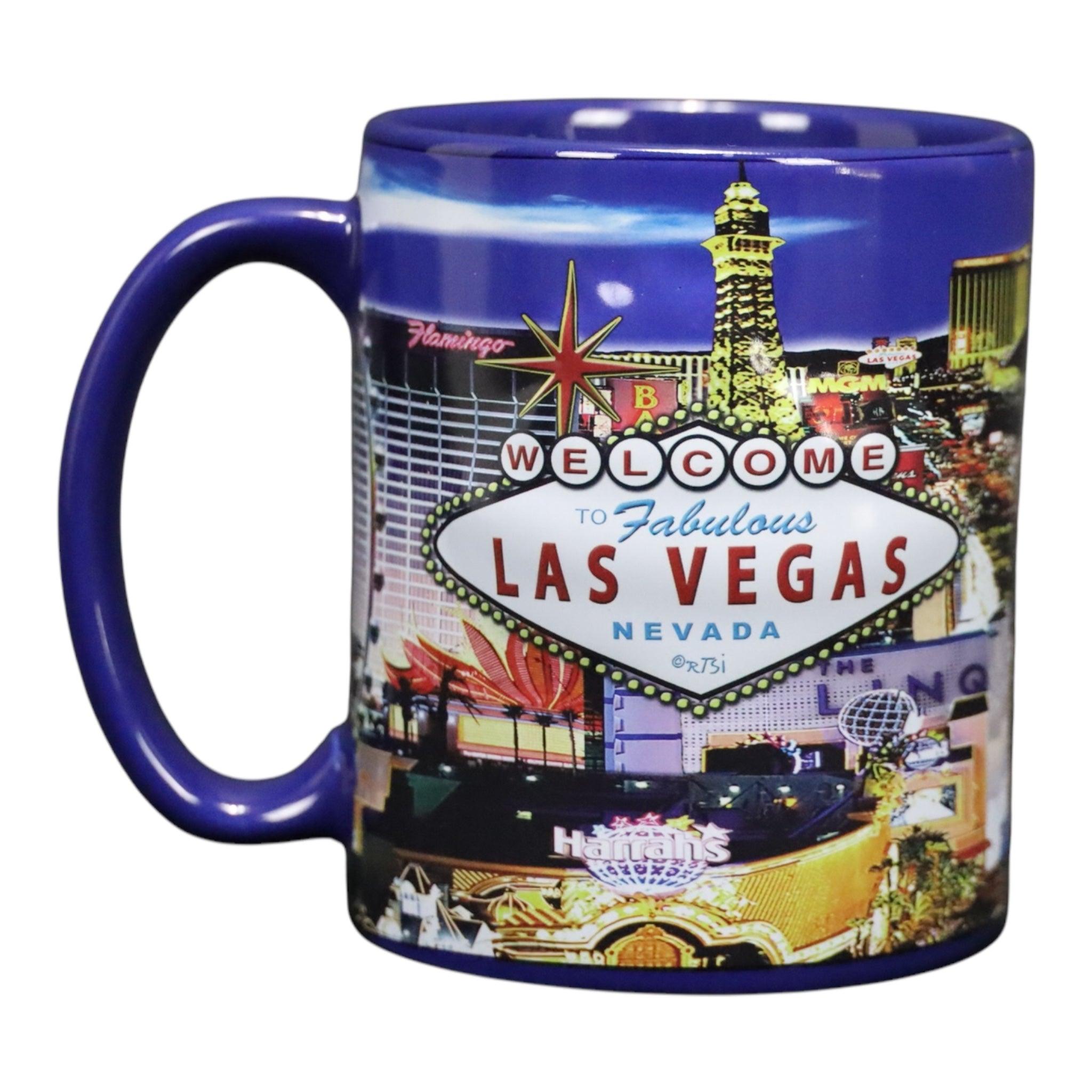 Las vegas BLUE STRIP Mug, 1 Count (Pack of 1) 22oz