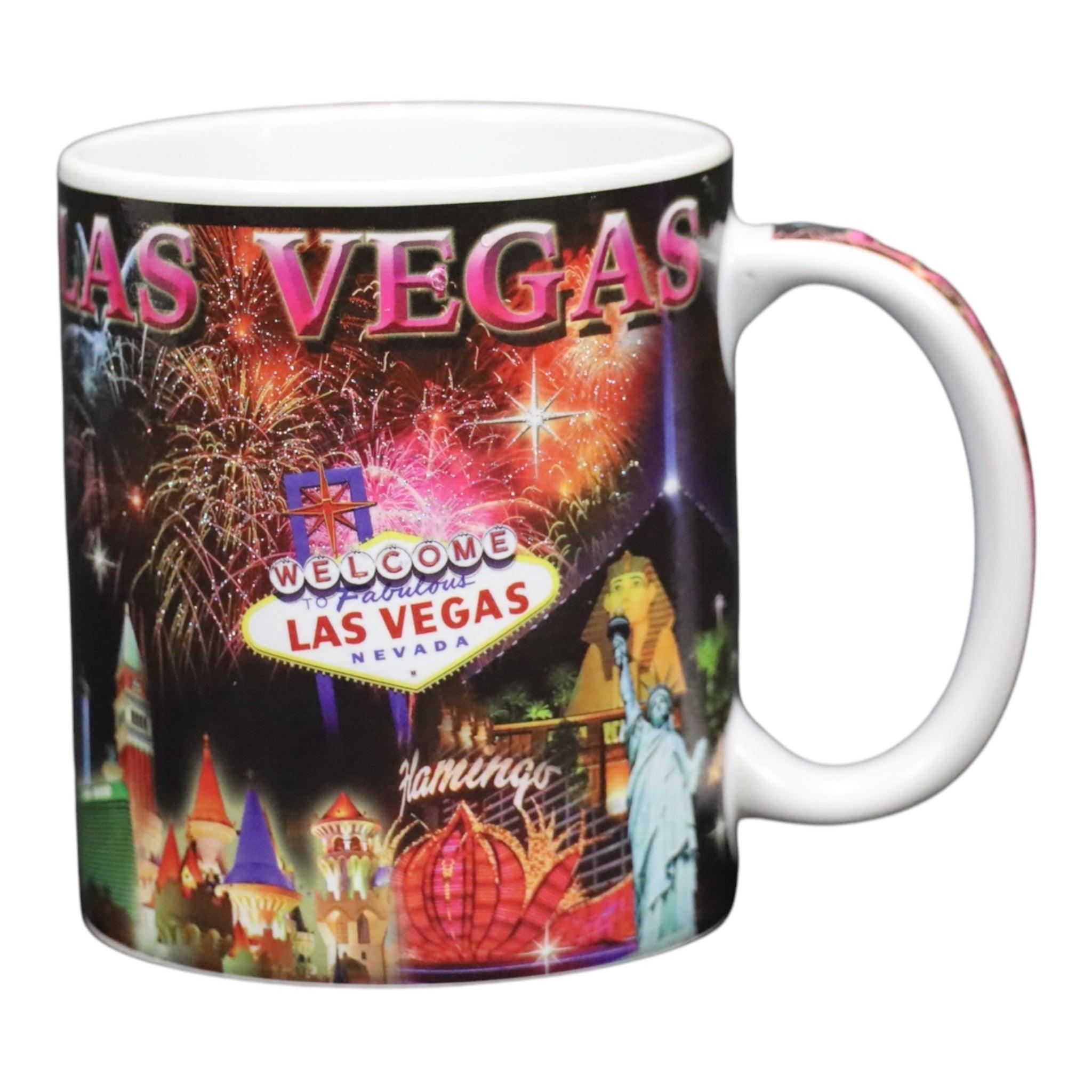 Las vegas FIREWORKS Mug, 1 Count (Pack of 1) 11oz