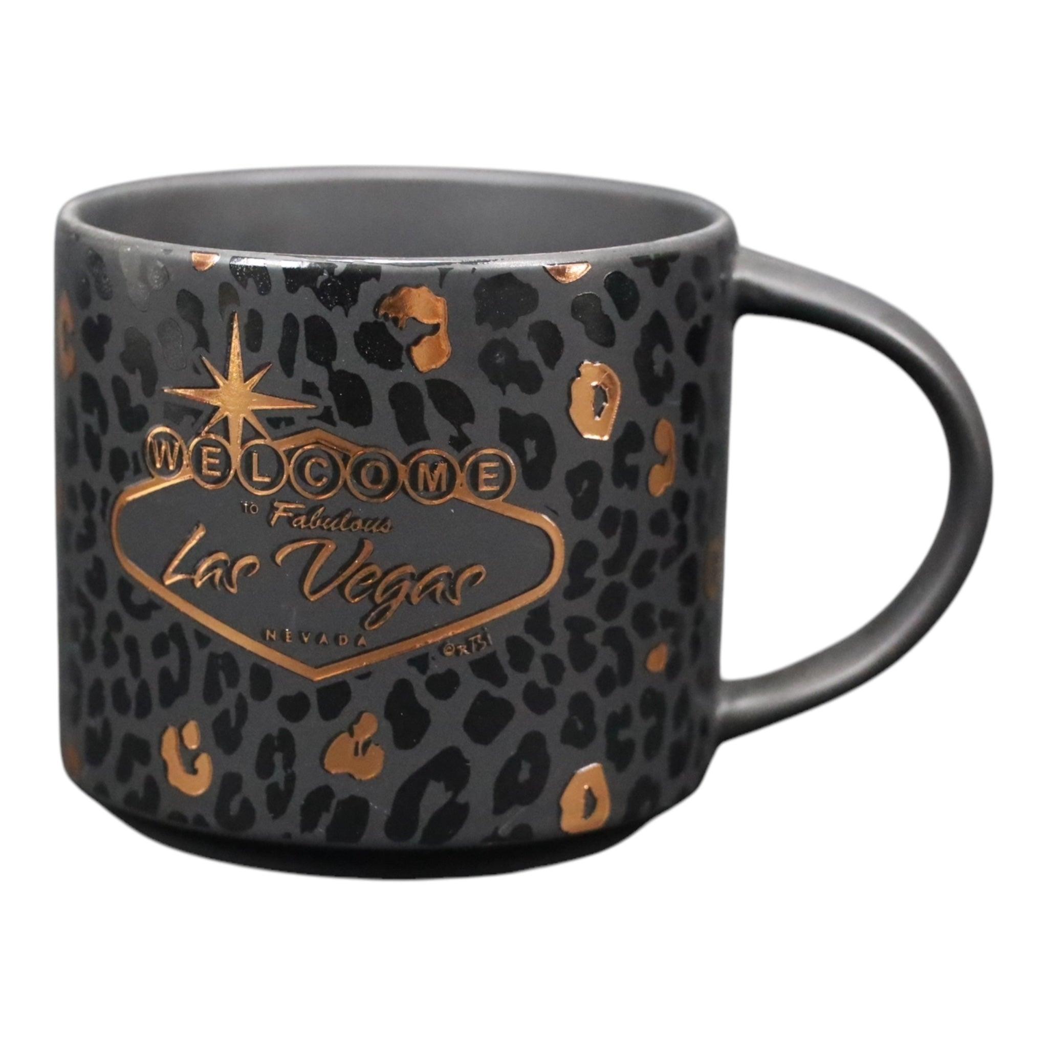 Las vegas STACKABLE LEOPARD coffee Mug, 1 Count (Pack of 1) 15oz