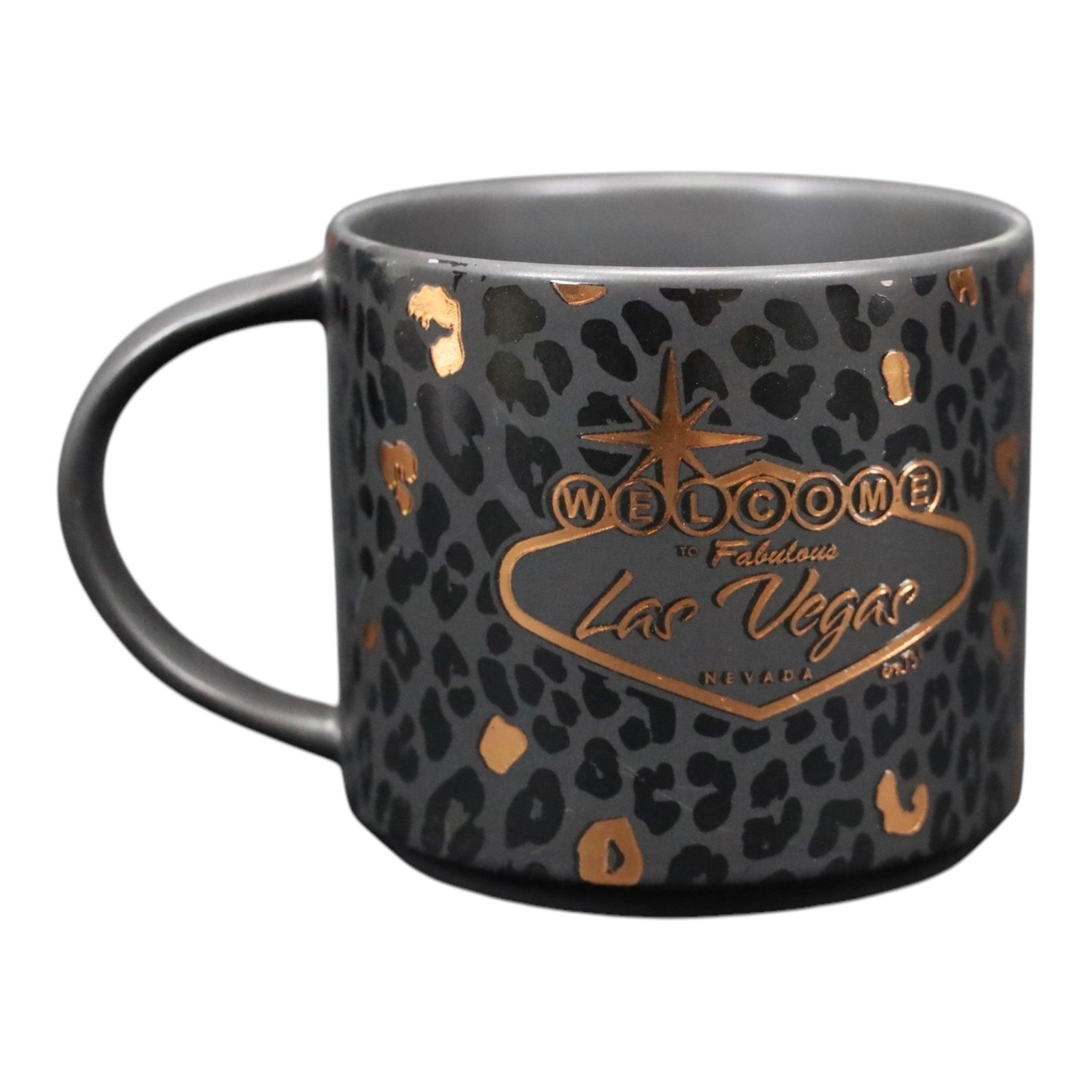 Las vegas STACKABLE LEOPARD coffee Mug, 1 Count (Pack of 1) 15oz