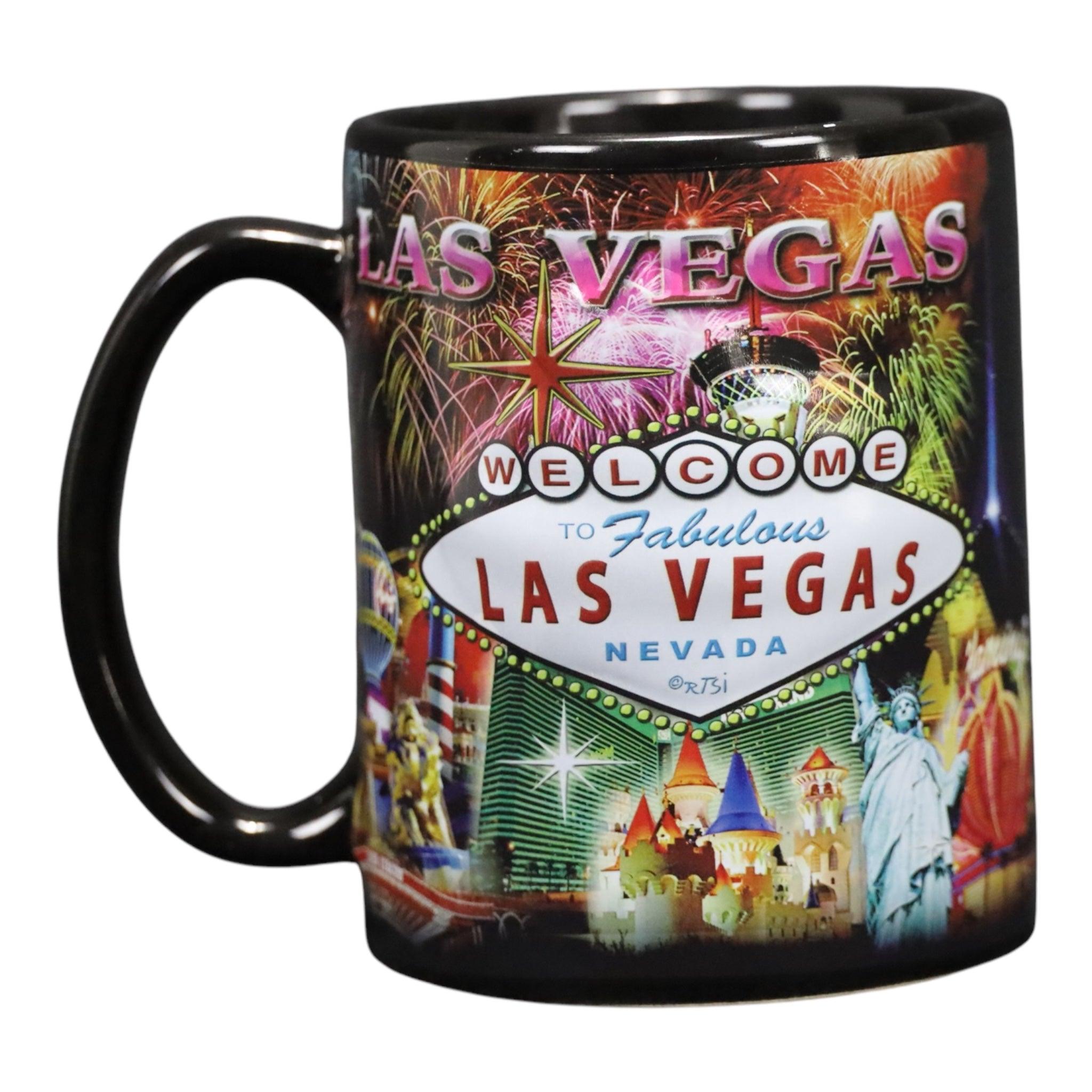 Las vegas FIREWORKS Mug, 1 Count (Pack of 1) 22oz