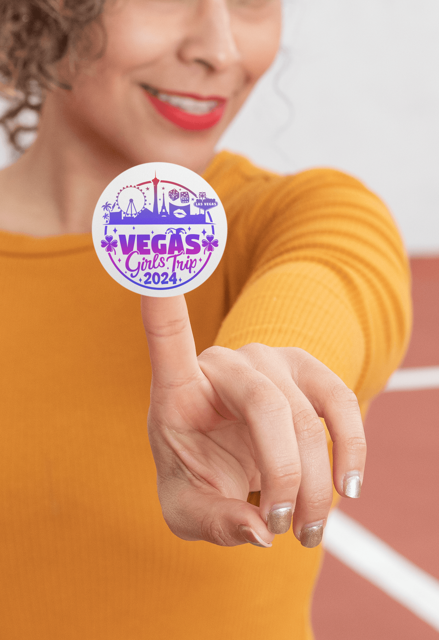 VEGAS GIRLS TRIP 2024 stickers